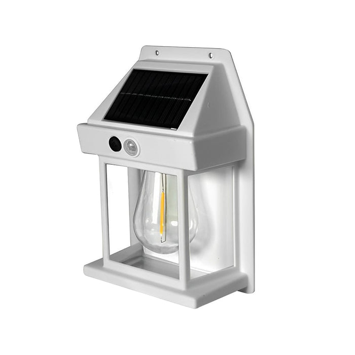 Waterproof Tungsten Bulb Intelligent Three Modes Modern Solar Wall Lights