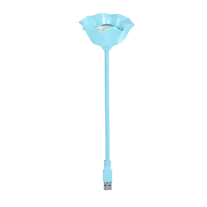 Flower Shaped Rainbow Color Sunset Lamp USB Projection Night Light