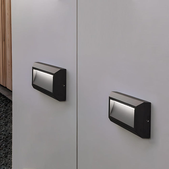 Rectangular Waterproof LED Corner Surface Mounted Outdoor Step Lights