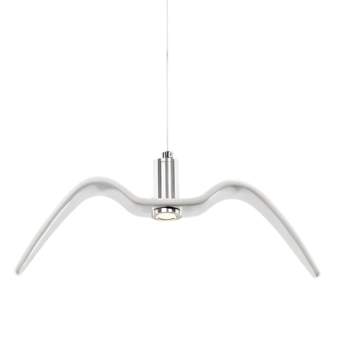 Creative Ceramics Seagull LED Nordic Chandelier Hanging Ceiling Lamp