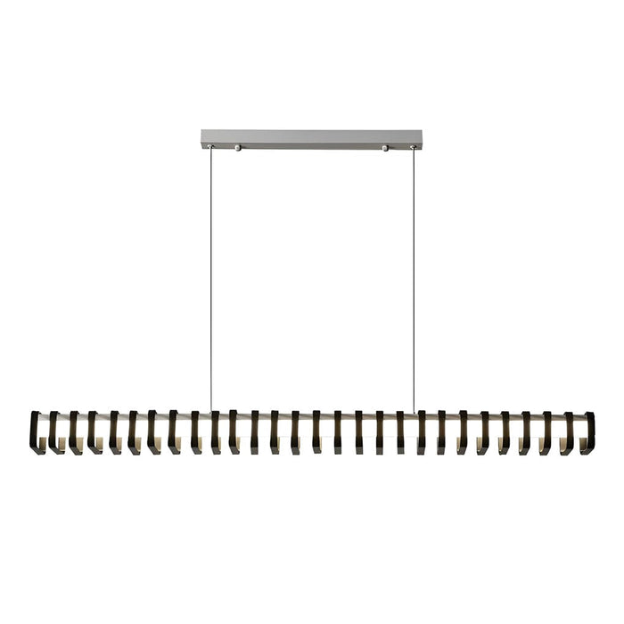 Minimalist Square Frame Decor Three Step Dimming Modern Chandelier Light
