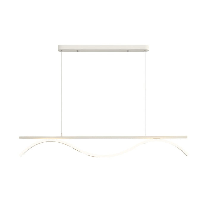 Linear Wave Design LED 1-Light Island Light - 47'' L