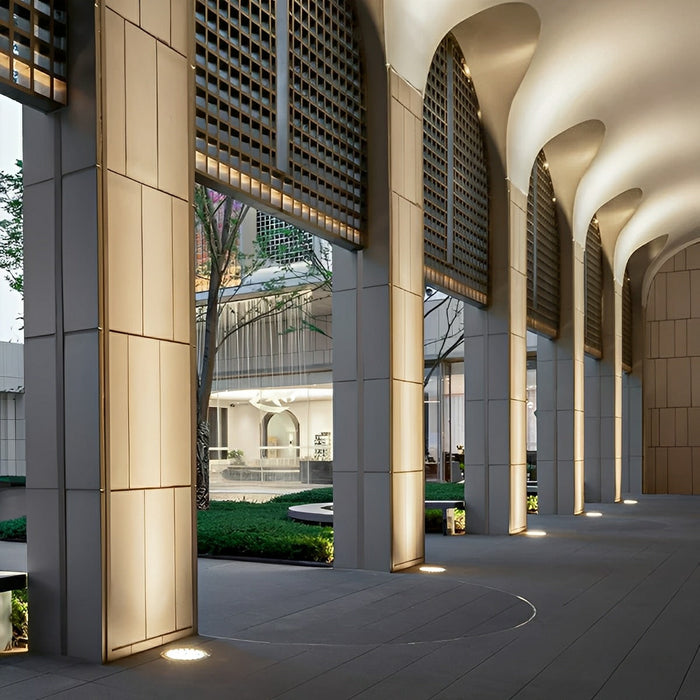In-Ground Landscape Uplight, Outdoor LED Wall Washer, Weatherproof Architectural Accent for Garden/Pathway/Driveway
