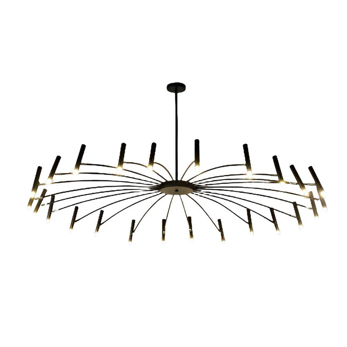 Adjustable Metal DIY Three Step Dimming LED Minimalist Chandelier