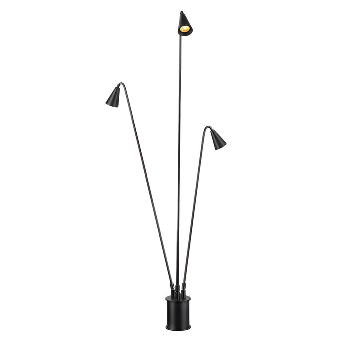 Brisa Triple Outdoor Ground-installed LED Floor Lamp