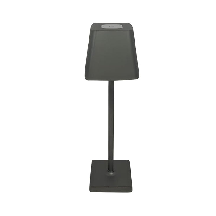 Square Portable Type C Rechargeable Integrated LED Table Lamp Touch-dimming Reading Light