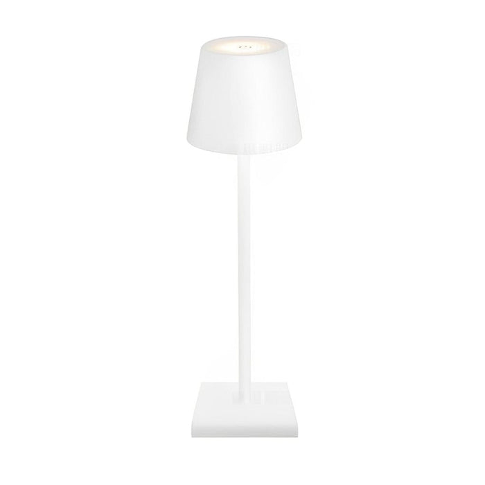Aluminum Rechargeable Portable Touch-Control Table Lamp LED Stepless Dimming Desk Light