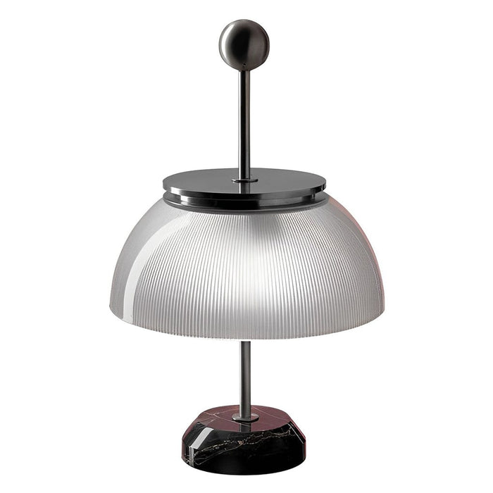 19 In. H Alfa Table Lamp Glass Bowl Shade Italian Decorative Lamps