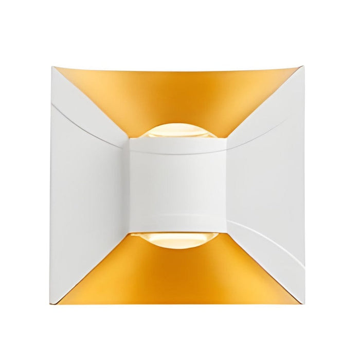 Square Up and Down Lights 6W LED Waterproof Modern Outdoor Sconces