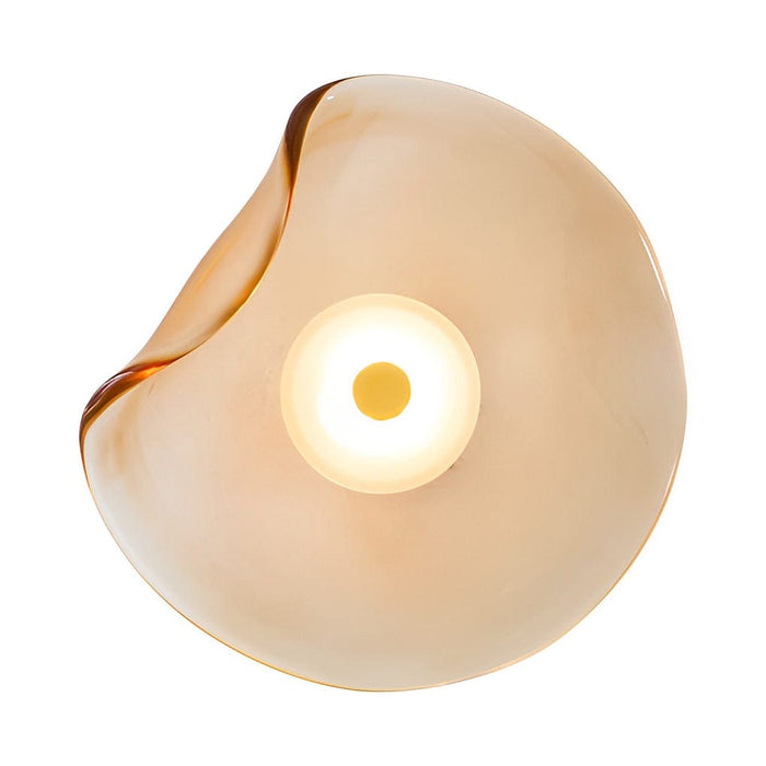Irregular Round Glass Creative Postmodern Wall Lamp Wall Sconce Lighting
