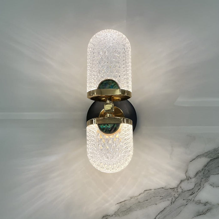 Creative Up and Down Lights Three Step Dimming Light LED Modern Wall Sconces