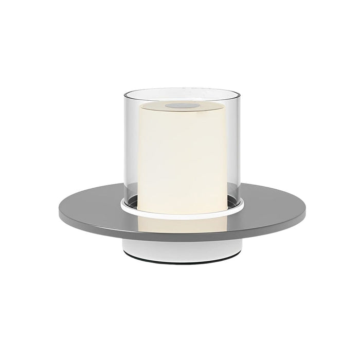 Modern Candle Cordless Table Lamp USB Touch/Gesture Dimming LED Night Light