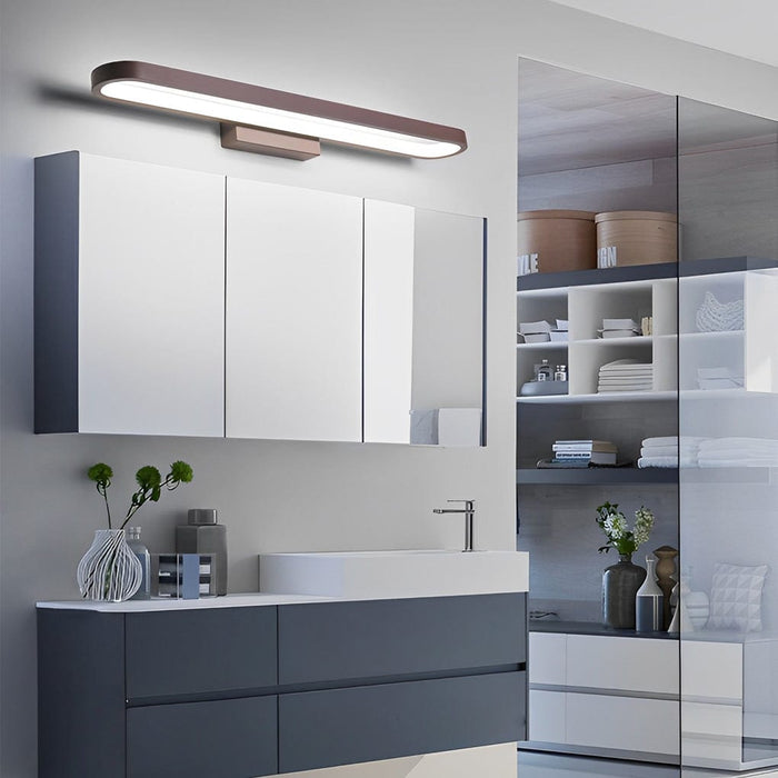 Long Strip Aluminum Dimmable LED Vanity Light Bar and Wall Sconce