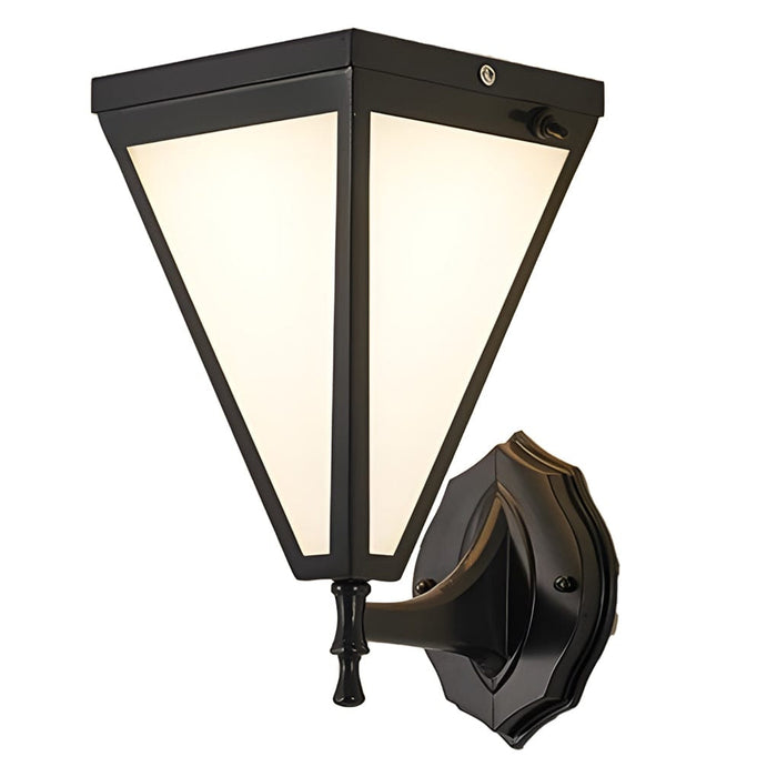 Retro Dimmable LED Waterproof Modern Solar Plug in Wall Sconce Wall Lamp