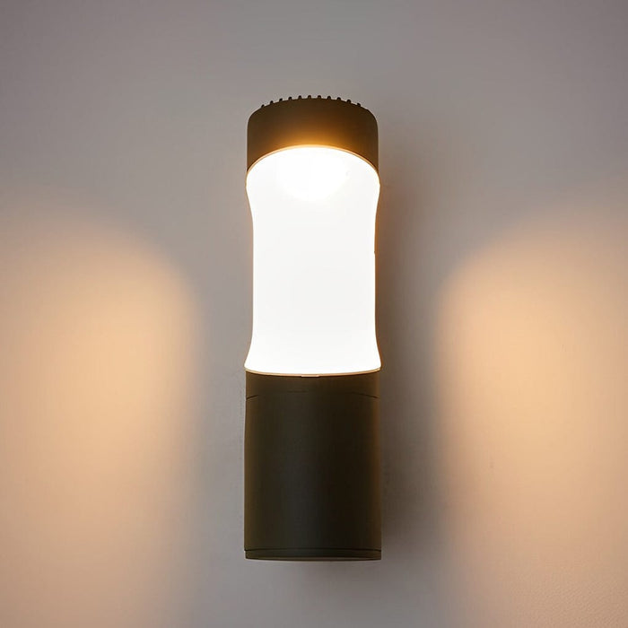 Creative LED Waterproof Black Modern Outdoor Wall Lamp Exterior Lights