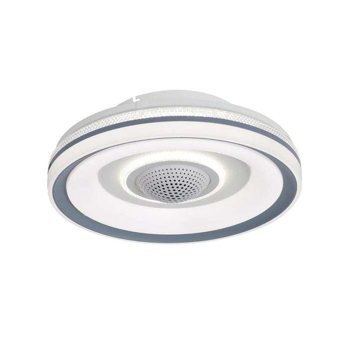 19.69-in Indoor Bladeless Smart Ceiling Fan with Remote and LED Light