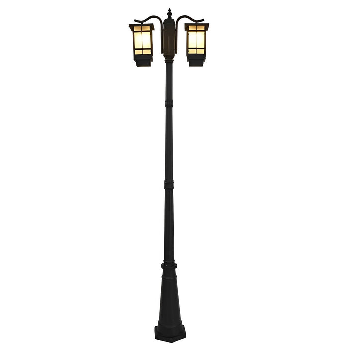Outdoor Street Lights - Modern, Black, Waterproof, Durable, for Pathways / Gardens