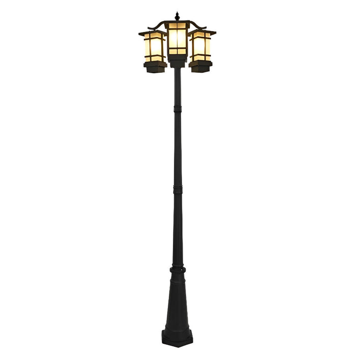 Outdoor Street Lights - Modern, Black, Waterproof, Durable, for Pathways / Gardens
