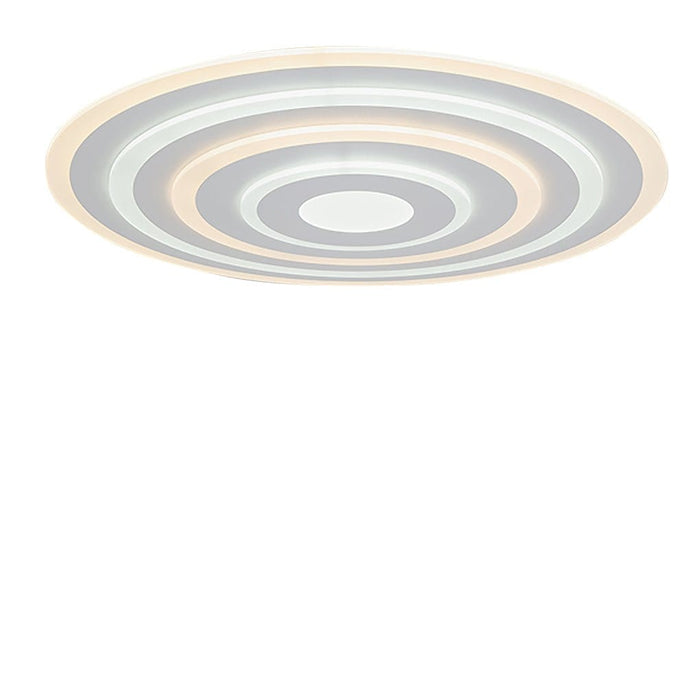 30'' Concentric Circles Modern Flush Mount Light Dimmable LED Ceiling Lights
