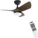 30 in. Bedroom Ceiling Fans, Indoor Walnut Light Fixtures Ceiling Fan, Living Room Fan, Glam Ceiling Fan, 3 Blade Ceiling Fan for Dining Room-1-ErisView