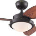 30 in. Indoor Ceiling Fan with Light, Short Blade Ceiling Fan-2-ErisView