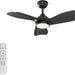 30 in. Indoor Remote Control Ceiling Fan and Light, Dimmable Reversible Ceiling Fan-1-ErisView