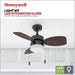 30 in. Modern Indoor LED Ceiling Fan with Light Pull Chain, Reversible Fan in Winter Summer-4-ErisView