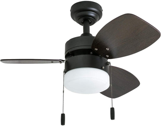 30 in. Modern Indoor LED Ceiling Fan with Light Pull Chain, Reversible Fan in Winter Summer-1-ErisView
