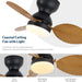30 in. Remote Control Ceiling Fan and Light, 5 Palm Leaf Ceiling Fan with Light, Bedroom Kitchen Ceiling Fans-13-ErisView