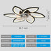 31 in. Black Ceiling Fan with Light, Ceiling Fans for Low Ceiling with Light Remote Control, Ceiling Fan with Low Profile Light for Bedroom Living Room-2-ErisView