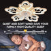 31 in. Flower Modern Ceiling Fan with Light and Remote, Dimmable Silent Invisible Fandelier for Bedroom Living Room, Decorative Ceiling Fan with Light-33-ErisView