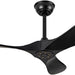 36 in. Black Low Profile Ceiling Fan NO Light, Wood Flush Mount Ceiling Fans with Remote Control, Quiet Ceiling Fans for Living Room Bedroom Patio-6-ErisView