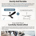 36 in. Black Low Profile Ceiling Fan NO Light, Wood Flush Mount Ceiling Fans with Remote Control, Quiet Ceiling Fans for Living Room Bedroom Patio-9-ErisView