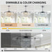 36 in. Fandelier Ceiling Fan with Light, Dimmable Chandelier Ceiling Fan, Retractable Crystal Ceiling Fan for Dining Room Living Room-7-ErisView