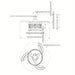 36 in. Industrial Downrod Mount Ceiling Fan with Light Remote Control, Black Farmhouse Ceiling Fan with 3 Blades for Bedroom Living Room-ErisView