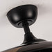 36 in. Industrial Downrod Mount Ceiling Fan with Light Remote Control, Black Farmhouse Ceiling Fan with 3 Blades for Bedroom Living Room-ErisView