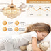 36 in. Modern Fandelier Ceiling Fan with Light, Gold Dimmable Chandelier Crystal Ceiling Fan for Dining Room Living Room-4-ErisView