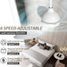 36 in. Small Ceiling Fan with Light for Kitchen Bedroom, White Reversible Low Noise Ceiling Fan-4-ErisView
