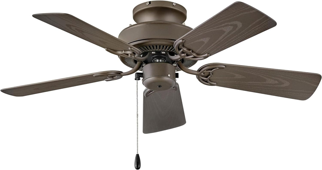36 in. Small Outdoor Ceiling Fan NO Light, Wet Rated Outdoor Ceiling Fans for Patios, Low Profile Ceiling Fans without Lights, Metal Blade Fan-2-ErisView