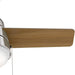 36 in. White Indoor Ceiling Fan with LED Light Pull Chain Control, Hugger Ceiling Fan with Light-8-ErisView