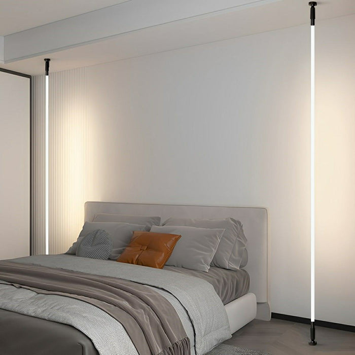 360° Rotatable LED Strip Light, Modern Minimalist Linear Wall Light, Dimmable Accent Lighting for Living Room/Office