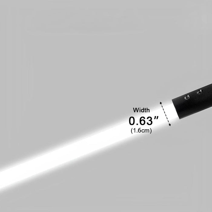 360° Rotatable LED Strip Light, Modern Minimalist Linear Wall Light, Dimmable Accent Lighting for Living Room/Office
