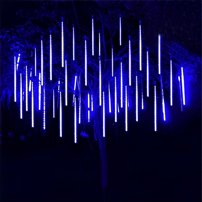Solar Meteor Shower String Lights, Waterproof Outdoor Landscape Decor, Dynamic LED, Garden/Yard/Patio, Easy Install, Energy Efficient