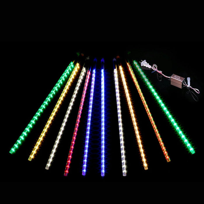 Solar Meteor Shower String Lights, Waterproof Outdoor Landscape Decor, Dynamic LED, Garden/Yard/Patio, Easy Install, Energy Efficient