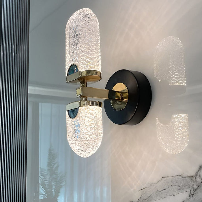 Creative Up and Down Lights Three Step Dimming Light LED Modern Wall Sconces