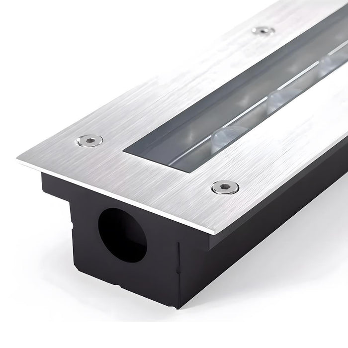 Low Voltage Recessed LED Waterproof Wall Washer Lights - Outdoor Embedded Strip Linear Lighting - Garden, Aisle, Villa Illumination