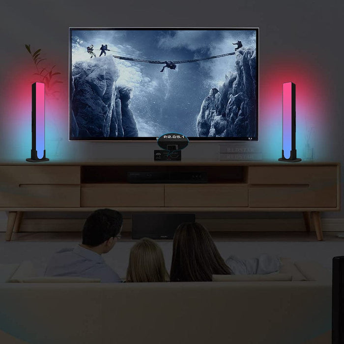 Wireless APP Multi Color Long Strip Smart LED RGB Table Lamp Desk Atmosphere Lamp