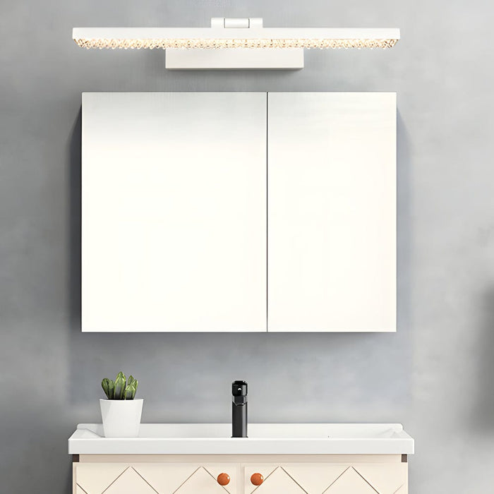1-Light Acrylic Bar 160° Adjustable LED Vanity Lights In-3 Step Dimming