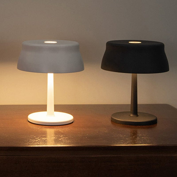 Aluminum Rechargeable Touch Table Lamp LED Dimmable Reading Light