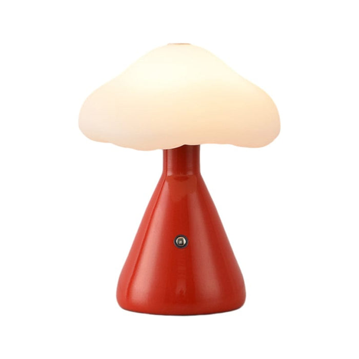 6.3'' Metal Mushroom Table Lamp LED Touch Dimming Bedroom Desk Night Light